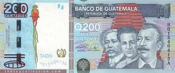200 کواتزال گواتمالا