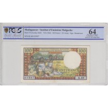 100 فرانک (20 آریاری) ماداگاسکار