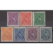 سری تمبرهای رایش آلمان بی شارنیه  چاپ 1922 (بسیار کمیاب )