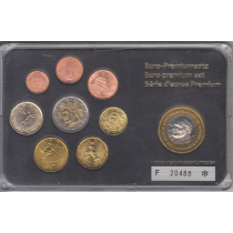 پک سکه های یادبودی یوروایتالیا همراه با سکه یادبود 1 یوروی سایز بزرگ واتیکان (کاور پک ایراد دارد)