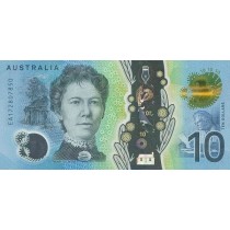 10 دلار استرالیا چاپ 2017