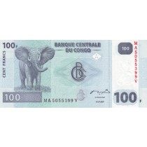 100 فرانک کنگو 