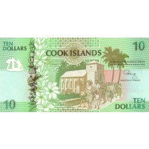 10 دلار جزایر کوک