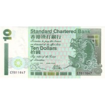 10 دلار هنگ کنگ 