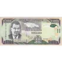 100 دلار جامائیکا چاپ 2020
