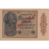 1000000 مارک آلمان چاپ 1922