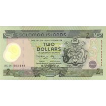 2 دلار جزایر سلیمان (پلیمری)