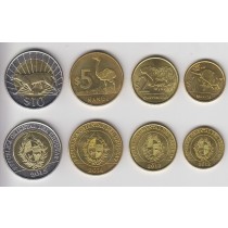ست سکه های اروگوئه 