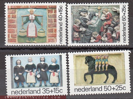 سری تمبر نقاشی های مفهومی هلند