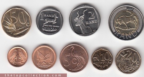 ست سکه های آفریقای جنوبی 