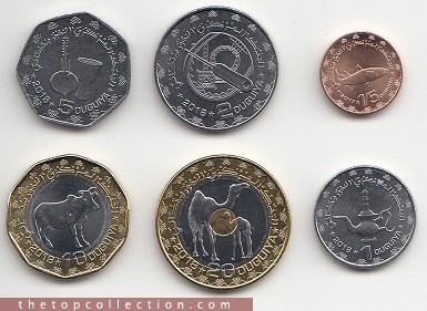 ست سکه های موریتانی 