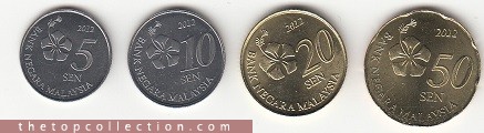 ست سکه های مالزی 