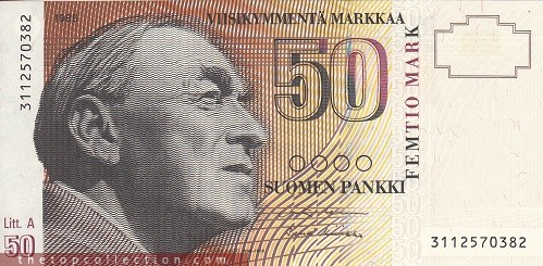 50 مارکا فنلاند 