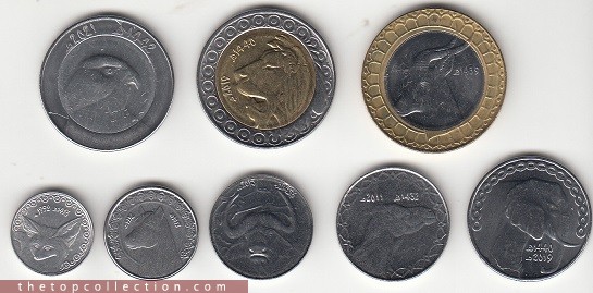  ست سکه های الجزایر