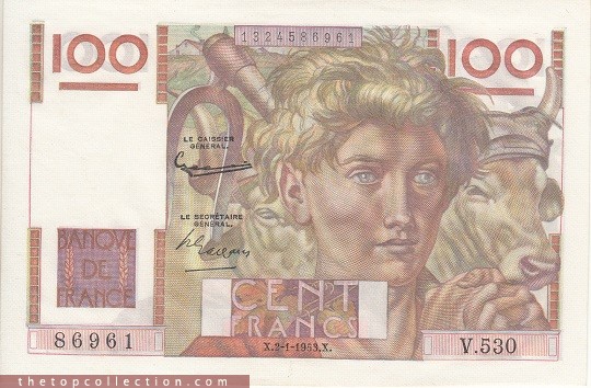 100 فرانک فرانسه 