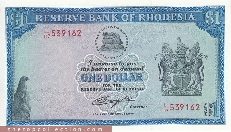 1 دلار رودزیا