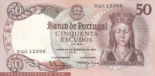 50 اسکودو پرتغال 