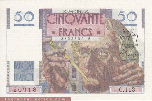 50 فرانک فرانسه 