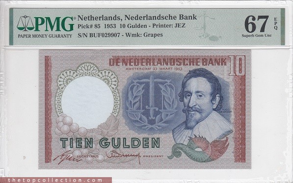 10 گلدن هلند PMG67