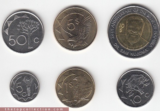 ست سکه های نامیبیا   