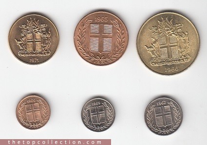 ست سکه های ایسلند