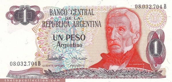 1 پزو آرژانتین