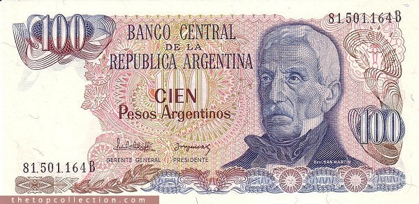 100 پزو آرژانتین
