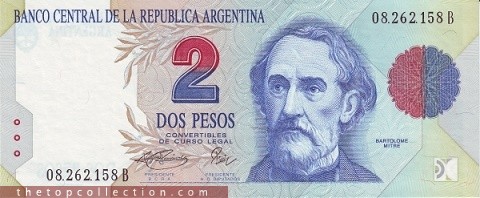 2 پزو آرژانتین 