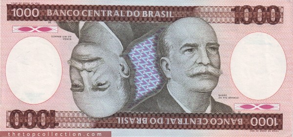 1000 کروزیرو برزیل 