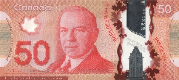 50 دلار کانادا 