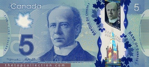 5 دلار کانادا 