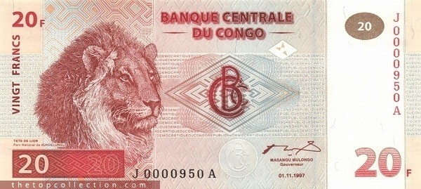 20فرانک کنگو