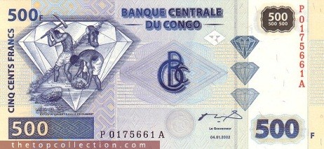 500  (چاپ 2002)فرانک کنگو