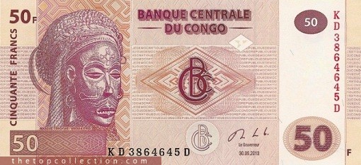 50 فرانک کنگو