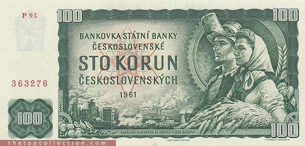 100 کرون چکسلواکی 