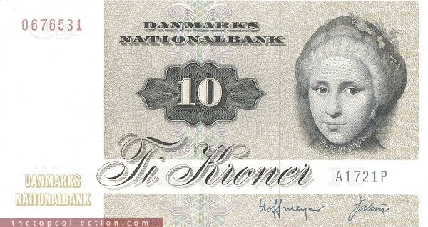 10 کرون دانمارک 