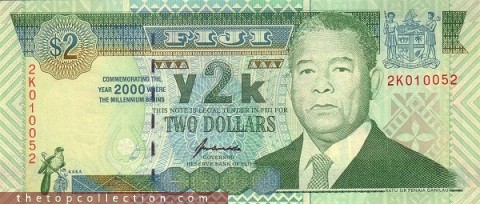  2 دلار فیجی 