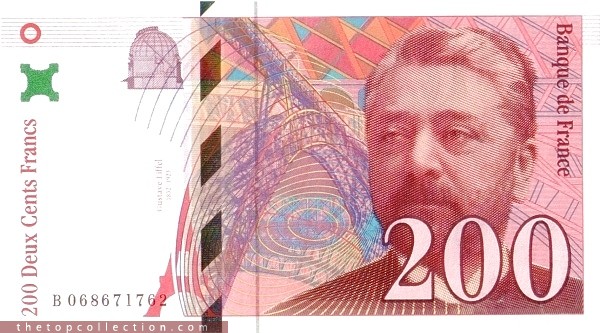 200 فرانک فرانسه 
