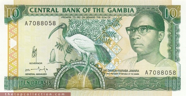 10 دالاسی گامبیا