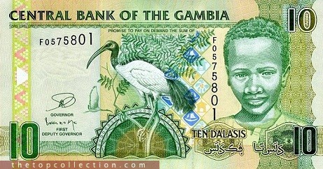 10 دالاسی گامبیا