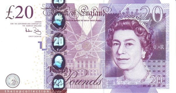 20 پوند انگلیس