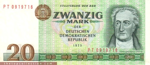 20 مارک آلمان 