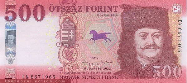 500 فورینت مجارستان 2022