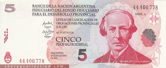 5 پزو آرژانتین 
