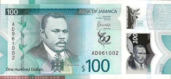100 (دلار جامائیکا (یادبود