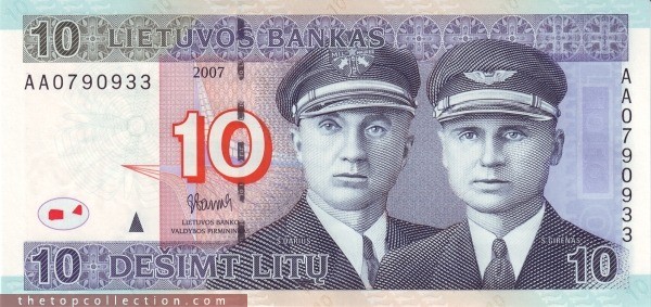 10 لیتو لیتوانی