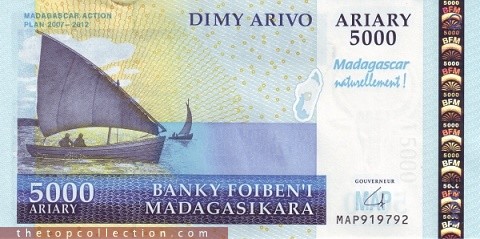 5000 آریاری ماداگاسکار