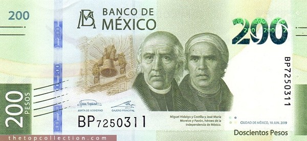 200 پزو مکزیک