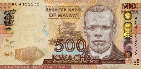 500 کواچا مالاوی چاپ 2012