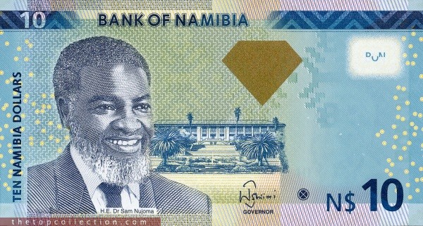 10 دلار نامیبیا 2013